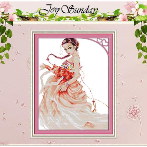 Free Ship Beautiful Counted Cross Stitch 11CT 14CT Cross Stitch wholesale Cross Stitch Kits Embroidery for Home Decor Needlework