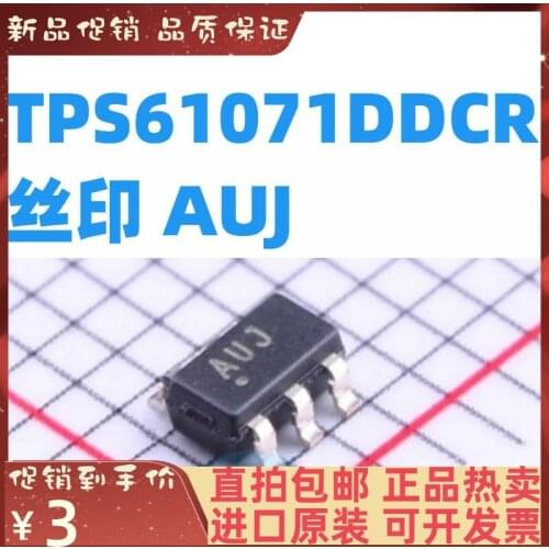 Free shipping TPS61071DDCR TPS61071DDCT AUJ SOT23-6 10PCS