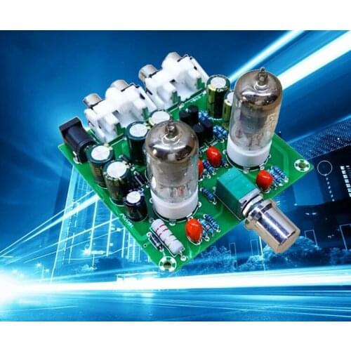 HIFI 6J1 Valve Pre-amp Tube stereo PreAmplifier Board Bass on Musical Fidelity X10-D circuit