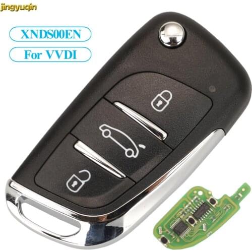 Jingyuqin 1piece Xhorse XNDS00EN Wireless VVDI Car Key For Citroen DS Type VVDI2 Mini Key Tool 3 Button Universal Remote Control