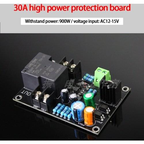 KYYSLB 55*80*22MM AC12-15V 900W Mono Independent Speaker Protection Board 30A High Power Protection Board