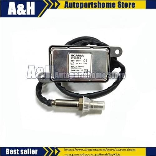 Newly Soot Particulate Sensor Partikel 2296799 2894940 NOX Sensor for SCANIA CUMMINS VOLVO IVECO MAN DAF 12/24V 2872298 2894943