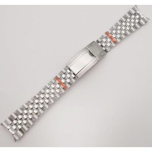 Solid 904L Steel Watch Bands Bracelets Straps For Rolex GMT 126710-69200, Jubilee Watch Aftermarket