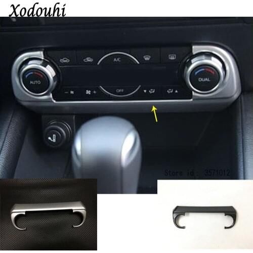 Car Trim Middle Air Conditioning Switch Temperature Button Outlet Vent Panel Part For Mazda CX-5 CX5 2nd Gen 2017 2018 2019 2020