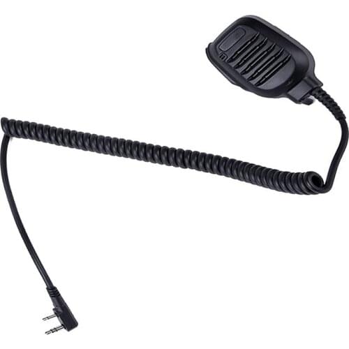 Shoulder Remote Speaker Microphone Mic PTT for Kenwood Two Way Radio TK2402 TK3402 TK3312 TK2312 NX220 NX320 NX240 as KMC-45