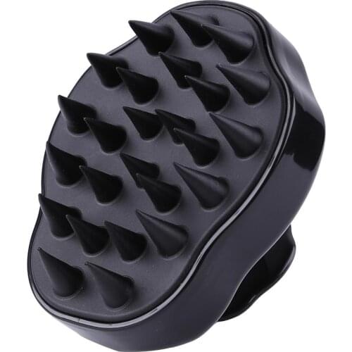 Silicone Head Body Scalp Massage Brush Comb Shampoo Hair Washing Combs Tangle Shower Brush For Bath Spa Slimming Massage