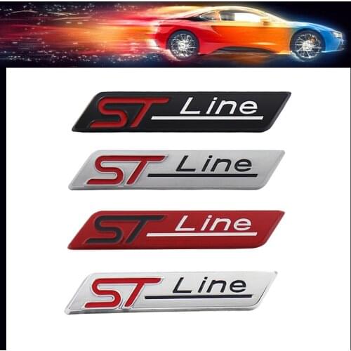 ST Line Sport for Focus ST Mondeo Car Fender Side trunk Nameplate Decal Emblem Badge Sticker