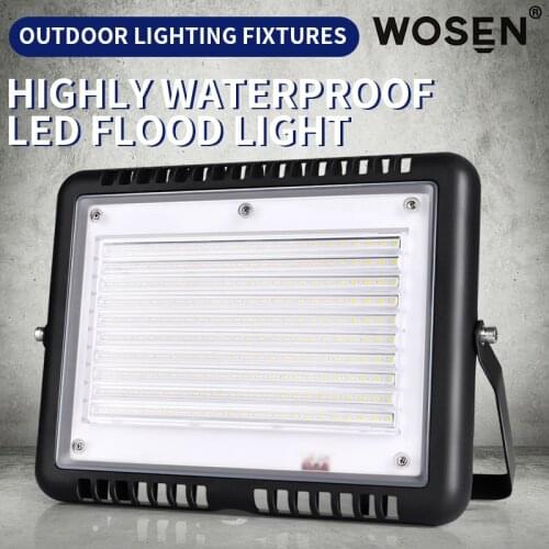 LED Flood Light Outdoor Waterproof IP65 Wall Reflector Lamp 50W AC 220V Street Garden Floodlight Spotlight Lighting
