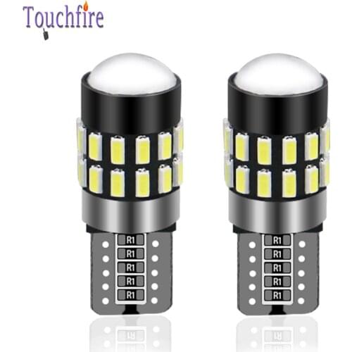 10PCS T10 W5W 194 LED Canbus Car Bulb 3014 30SMD License Plate Interior Reading Side Marker Map Parking Light Auto Lamp 12V