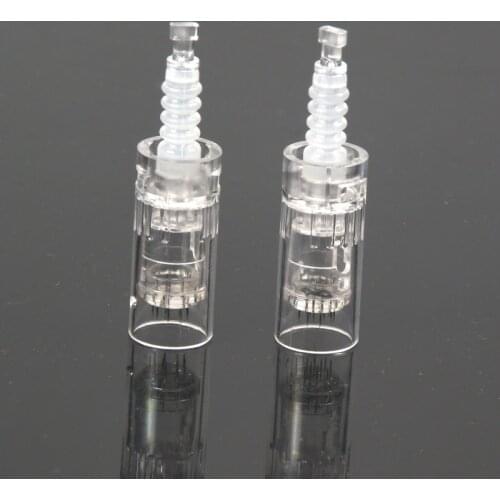 Electric DERMA PEN Needle Cartridges 9pin/12pin/36pin/42pin nano micro needles for derma micro needling pen 10pcs