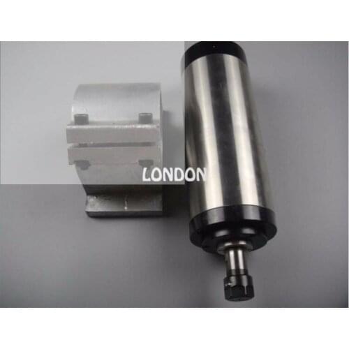2 pieces ER16 diameter 80mm 380V water cooling 1.5KW spindle with 4 pieces bearing for cncmachine +spindle support