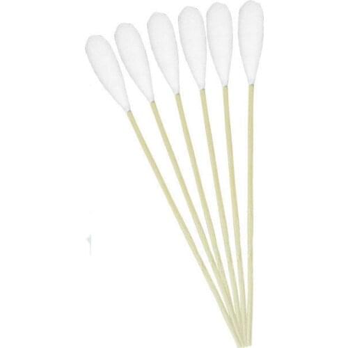 50 pcs/pack Makeup Cotton Swabs Medical Smear Tools Long Handle Wooden Nose Ears Cleaning Face Care