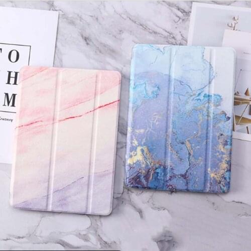 For iPad 10.2 2019 Case iPad 7th Generation Marble Grain PU Leather Case Smart Cover for New iPad 2019 10.2'' Covers