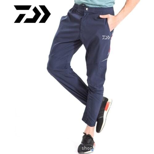DAIWA Outdoor Sports Pants Professional Men Fishing Pants Anti-static Anti-UV Quick-drying Windproof Breathable Fishing Pants