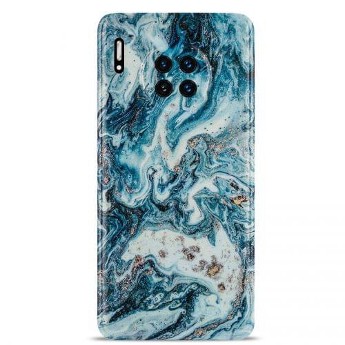 For Huawei Nova 7 SE Flow Gold Marble Pattern Mate 40 Pro Supports Wireless Charging Mobile Phone Soft Shell P30 Pro p30 Huawey