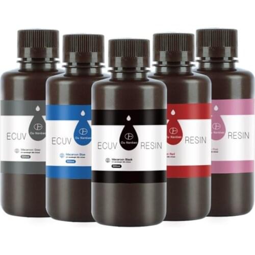 3D printer filament photosensitive resin consumables LCD light cured rigid dental mold industrial resin UV 405nm