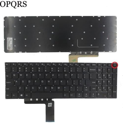 New US Keyboard For Lenovo Ideapad 310-15 310-15ABR 310-15IAP 310-15ISK 310-15IKB Laptop Keyboard US Black No backlight black