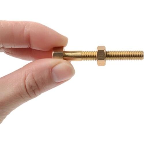 New Arrival Micro Psychic Nut Off Bolt Screw Close-Up Magic Tricks Super Ultimate Rotating High Quality Screw Magic Props Toys