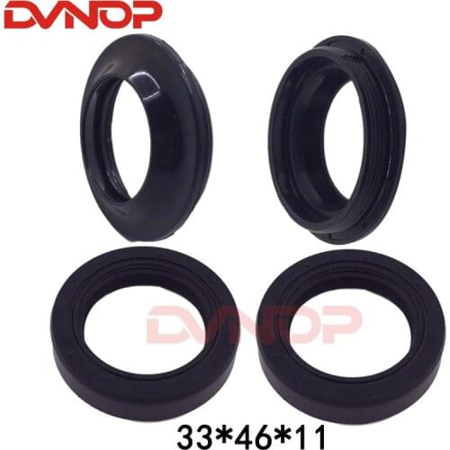 Motorcycle CMX250 KZ400 CA250 GN250 CMX250 TTR250 front fork damper shock absorber oil seal 33*46*11 mm for Honda Rebel 250cc