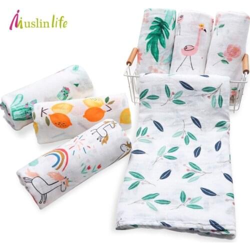 2018 Newborns Baby Blanket Super Soft Bamboo Cotton Muslin Baby Swaddle Wrap Infant Nursing Cover Bath Towel For Baby Kids