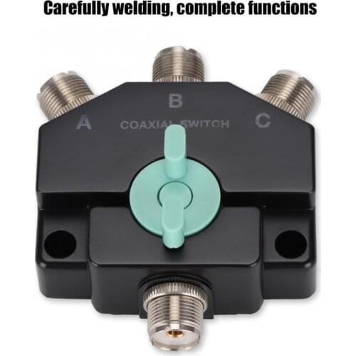 CX-310 1 Circuit 3 Antenna Switcher Multi-Functional Antenna Short-Wave Base