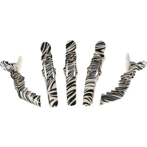 5Pcs Croc Hair Clips Clamps Salon Crocodile Hairdressing Sectioning Clips Grip DIY Hairpins Accessories Hair Care Styling Tools