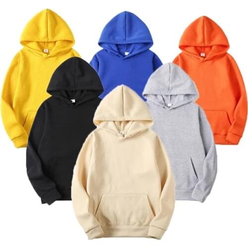 Womens Hoodies Sweatshirts 2020 Cotton Hooded Hoodie Men Streetwear Female Hoody Pullover Casual Sweat Hoodies Swearshirt Women