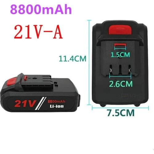 100% New 21V 36v 9800mah electric tool general rechargeable lithium battery electric screw driver electric drill Li-ion batter