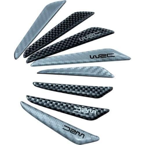 Car Carbon Fibre Anti-Collision Waterproof Rubber Strip For BMW E90 F45 E46 E38 E89 E63 E88 E64 E61 E82 E70 X3 X5 X7 Z4 X2 G32