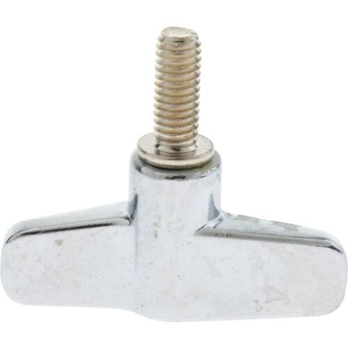 Zinc Alloy Drum Stand Wingnut Drum Cymbal Stand Wing Nut Screw Diameter 6mm Replacement Parts for Drum Percussion