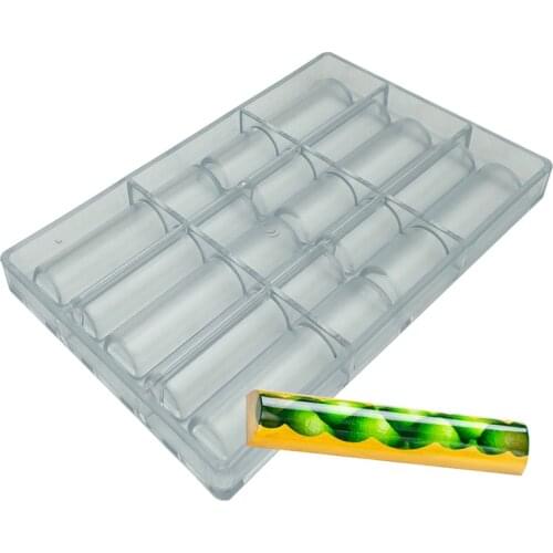 Large Stick Chocolate Mold Polycarbonate 3D Candy Maker PC Tray