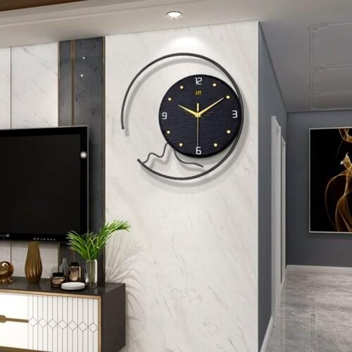 Creative Large Wall Clock Modern Design Nordic Luxury Minimalist Art Silent Wall Clock Aesthetic Reloj De Pared Room Decor 50