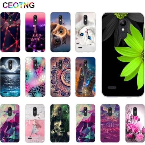 Phone Case for LG K10 2018 / K10+ 2018 / K10 Alpha 2018 Case Soft Silicone Back Cover for LG K10 2018 Cover TPU Shells Bag