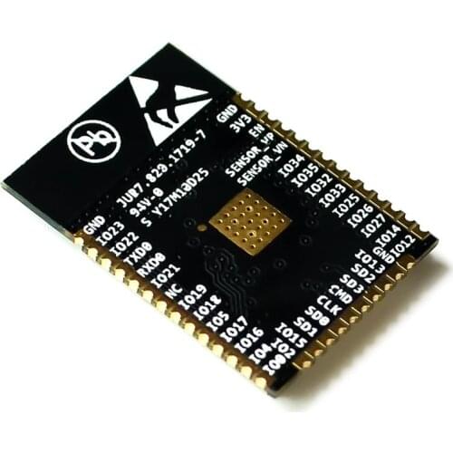 ESP-32S ESP-WROOM-32 ESP32 ESP-32 Bluetooth and WIFI Dual Core CPU with Low Power Consumption ESP-32 Fully Functional