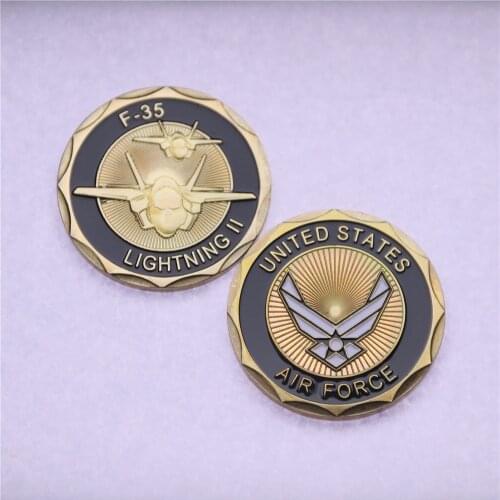 F-35 Lightning II Air Force Challenge Coin