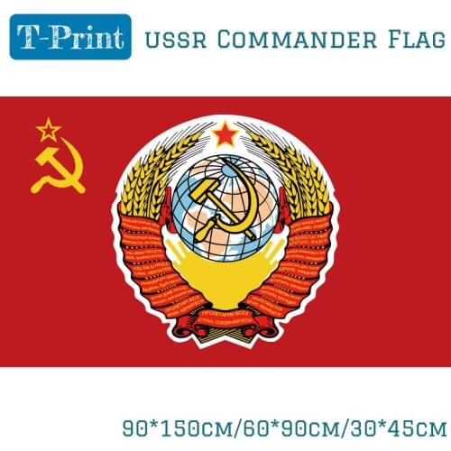 15PCS Flag 90*150cm/60*90cm/40x60cm Flag Of Supreme Commander in chief Of The Armed Forces Of The USSR CCCP Flag