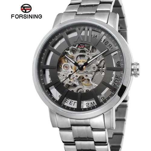 Forsining New Fashion Men Mechanical Automatic Watch Dress Wristwatches For Mens Gift Clock Male Reloj Hombre Relogio Masculino