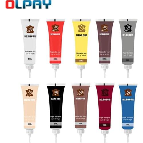 20ml Leather Repair Gel Color Repair Home Car Seat Leather Complementary Repair Refurbishing Cream Paste Leather Cleaner TSLM