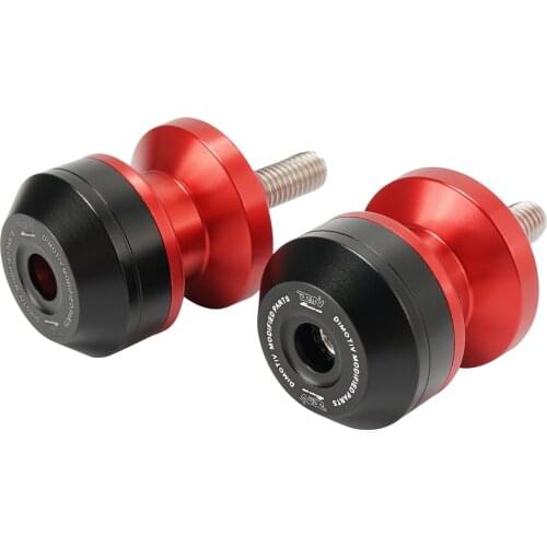 Swingarm Spool Sliders 6mm Swing Arm Spools M6 For Ducati Monster821 14-20 Supersport939 17-18 Panigale 899 959 2017-2020