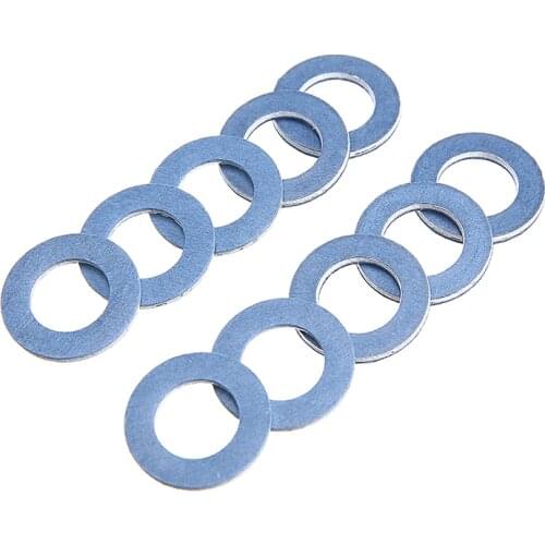 Mayitr 10pcs Car Auto Oil Drain Plug Washer Gaskets 90430-12031 Fit For Toyota For Lexus For Scion Accessories