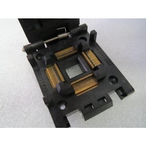Original YAMAICHI IC Test Seat IC51-1004-313 Burning Programmer LQFP100 Socket Adapter