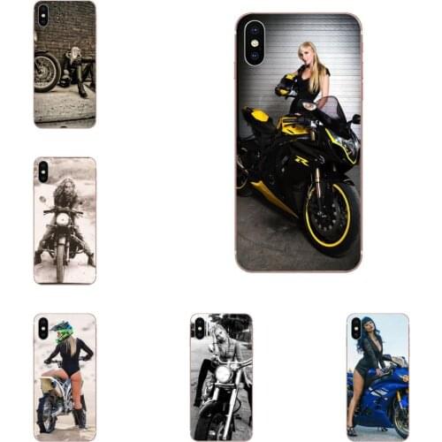 Lovely Plastic For HTC 10 Ultra Play U19E U11 U12 Life Eyes Desire 12 D620 D12s D10 D 825 D19 Plus A9 M10 Motocross Girl Riders