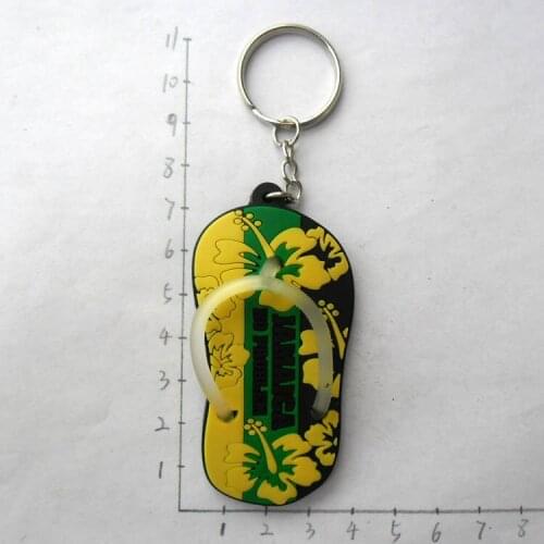 Latin American travel souvenir key buckle, Jamaica featured slippers, travel souvenir, key buckle, Travel Gift