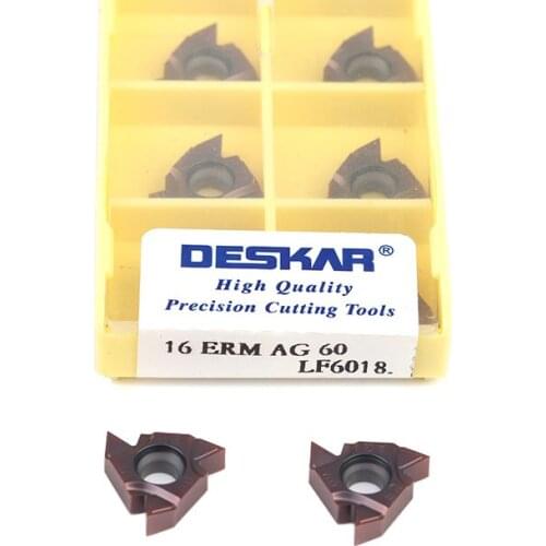 16ERM AG55 AG60 16IRM AG55 AG60 16ERM 11W 14W LF6018 Carbide Thread Insert CNC Lathe Turning Tool,For Stainless Steel Processing