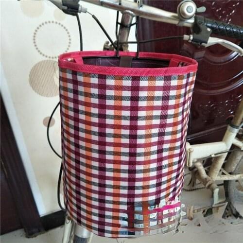 Bicycle folding cloth basket cloth basket cloth basket cloth bag