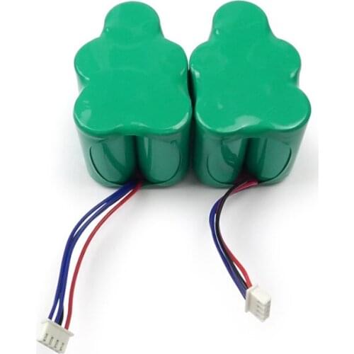 High quality 2pcs x 6V 3500mAh Replacement Battery for Ecovacs Deepoo D73 D76 D62 D63 D65 D66 D68 D77 D79 730 760 TBD71 Robotics