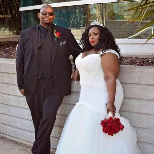 Plus Size Men Suits for Wedding Suits Black Men Suits Groom Tuxedos 3Piece Coat Pants Slim Fit Terno Masculino trajes de hombre