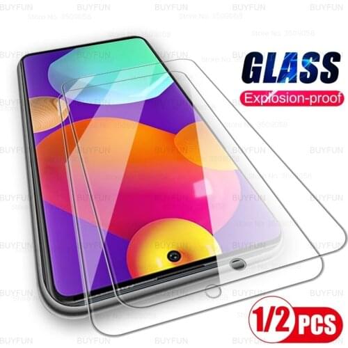 1/2PCS Tempered Glass for Samsung GalaxyM62 Galaxy M62 M 62 2021 SM-A625F/DS 6.6'' Explosion proof Screen Protectors Cover Film
