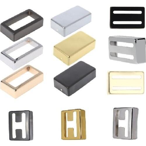 1pcs Electric Guitar pickup cover Metal Copper-nickel Alloy Humbucker Pickup Cover for Electric Guitar