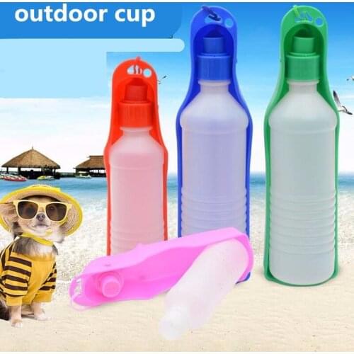 250ml Pet Drink Bottle Outside Portable Cat Dog Travel Water Bottle Pet Supplies Water Bottles Portable Dog Water Bottle